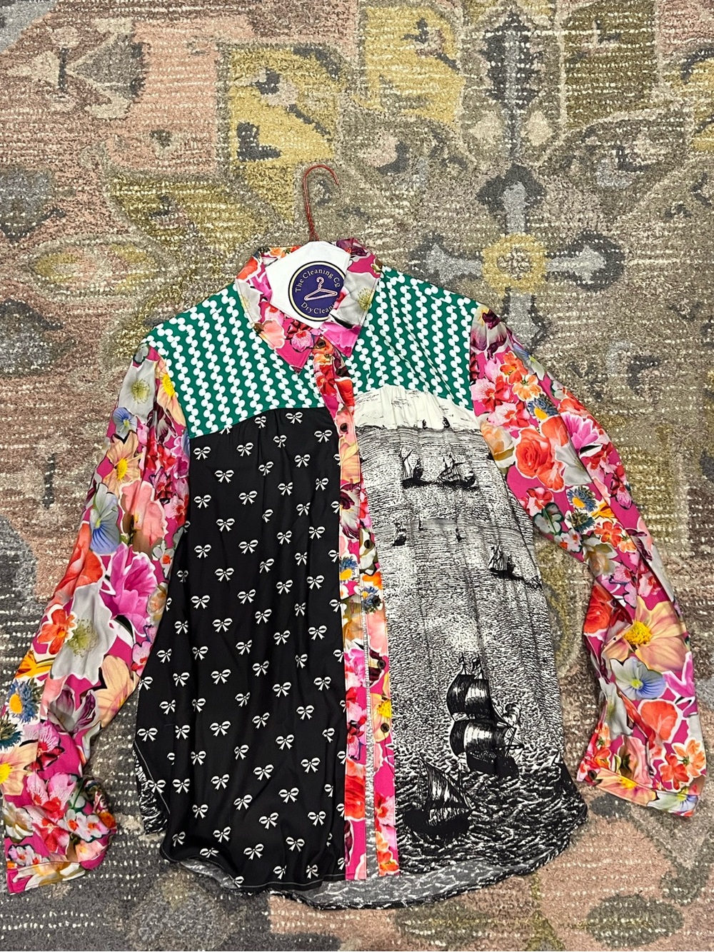 Women’s Maeve Printed Button Down